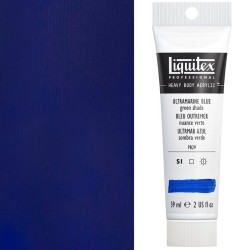 Colori Acrilici Liquitex "Heavy Body" Blu Oltremare Verdastro (380) tubo da 59 ml