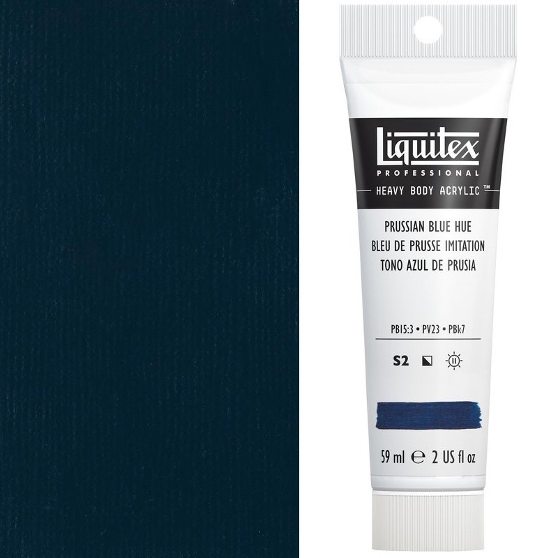 Colori Acrilici Liquitex "Heavy Body" Blu di Prussia imit. (320) tubo da 59 ml