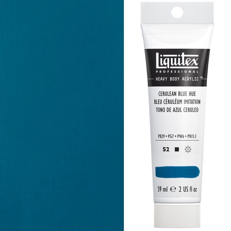 Colori Acrilici Liquitex "Heavy Body" Blu Ceruleo imit. (470) tubo da 59 ml Colori Acrilici Liquitex "Heavy Body" Blu Ceruleo imit. (470) tubo da 59 ml