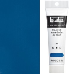 Colori Acrilici Liquitex "Heavy Body" Blu Ceruleo (164) tubo da 59 ml