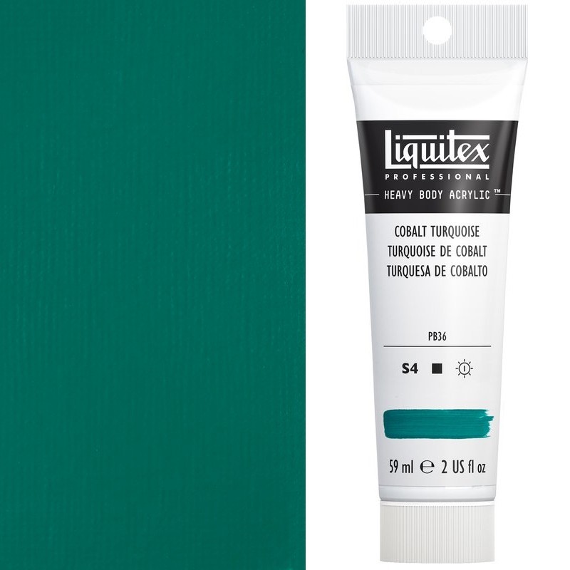 Colori Acrilici Liquitex "Heavy Body" Turchese di Cobalto (169) tubo da 59 ml Colori Acrilici Liquitex "Heavy Body" Turchese di Cobalto (169) tubo da 59 ml