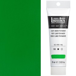 Colori Acrilici Liquitex "Heavy Body" Verde Permanente Chiaro (312) tubo da 59 ml