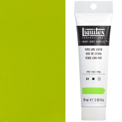 Colori Acrilici Liquitex "Heavy Body" Verde Lime Vivo (740) tubo da 59 ml
