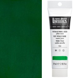 Colori Acrilici Liquitex "Heavy Body" Verde Phtalo Giallastro (319) tubo da 59 ml