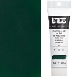Colori Acrilici Liquitex "Heavy Body" Verde Phtalo Bluastro (317) tubo da 59 ml