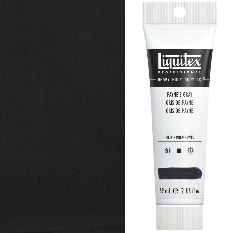 Colori Acrilici Liquitex "Heavy Body" Grigio di Payne (310) tubo da 59 ml Colori Acrilici Liquitex "Heavy Body" Grigio di Payne (310) tubo da 59 ml