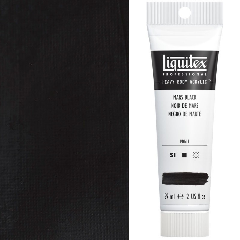 Colori Acrilici Liquitex "Heavy Body" Nero di Marte (276) Colori Acrilici Liquitex "Heavy Body" Nero di Marte (276)