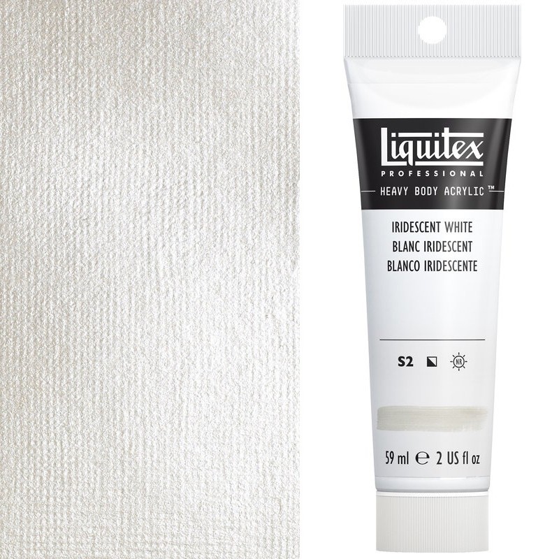 Colori Acrilici Liquitex "Heavy Body" Bianco Iridescente (238) tubo da 59 ml Colori Acrilici Liquitex "Heavy Body" Bianco Iridescente (238) tubo da 59 ml
