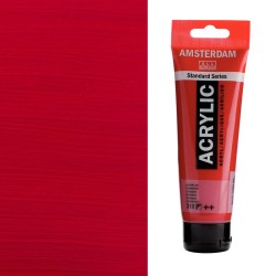 Colori Acrilici Talens "Amsterdam" Carminio (318)