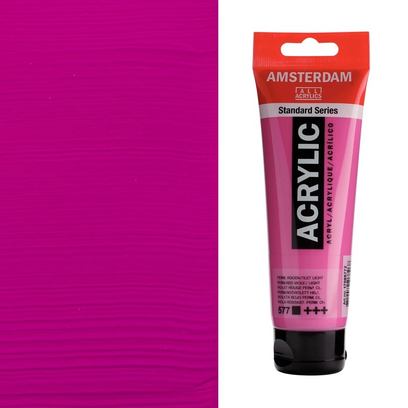 Colori Acrilici Talens "Amsterdam" Viola Permanente Rossastro chiaro (577) Colori Acrilici Talens "Amsterdam" Viola Permanente Rossastro chiaro (577)
