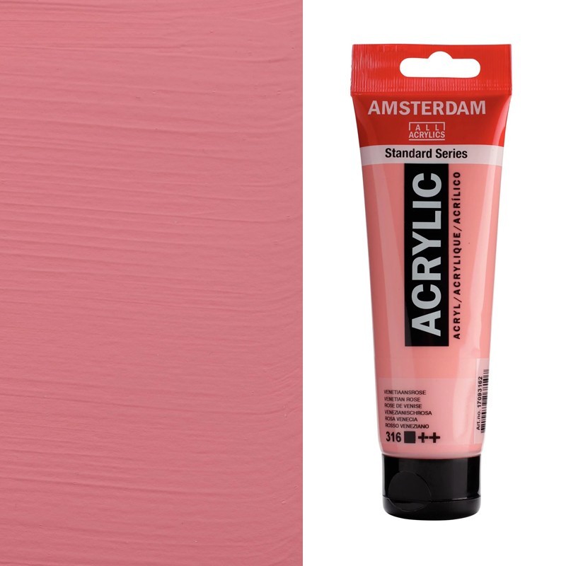 Colori Acrilici Talens "Amsterdam" Rosa di Venezia (316)