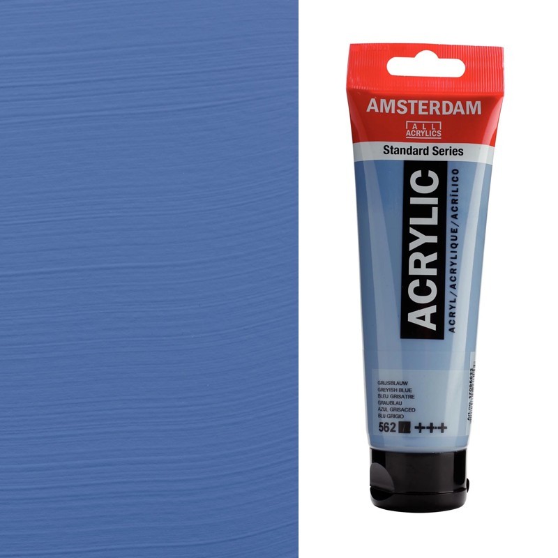 Colori Acrilici Talens "Amsterdam" Blu Grigio (562) Colori Acrilici Talens "Amsterdam" Blu Grigio (562)