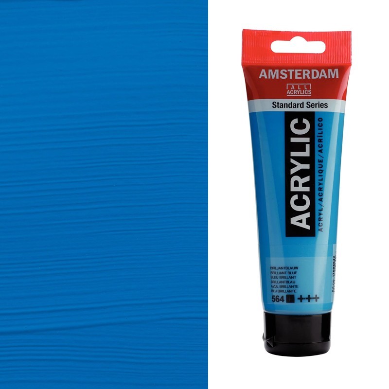 Colori Acrilici Talens "Amsterdam" Blu Brillante (564)