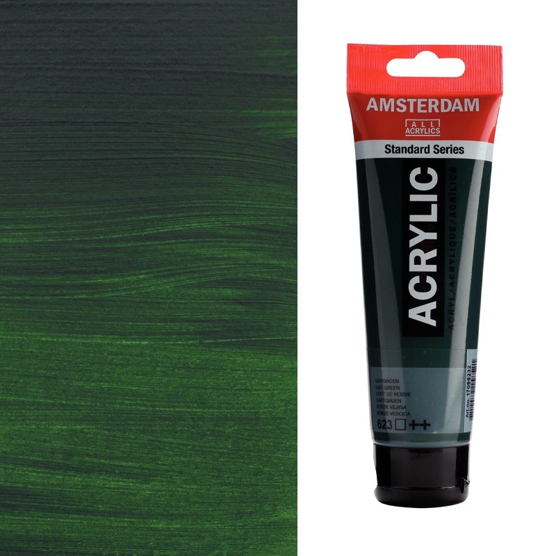 Colori Acrilici Talens "Amsterdam" Verde Vescica (623)