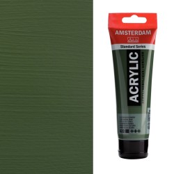 Colori Acrilici Talens "Amsterdam" Verde Oliva scuro (622)