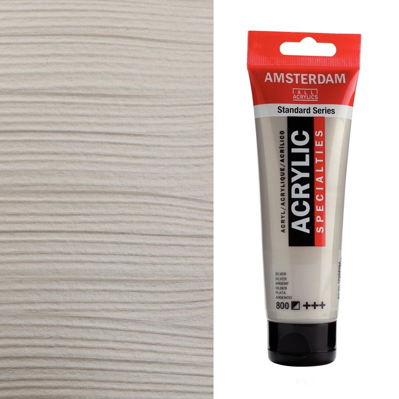 Colori Acrilici Talens "Amsterdam" Argento (800)