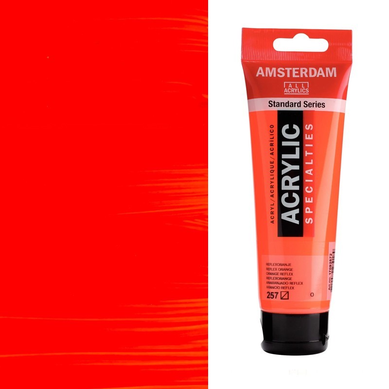 Colori Acrilici Talens "Amsterdam" Arancio Reflex (257)