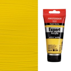 Colori Acrilici Amsterdam Expert Talens - Giallo di cadmio chiaro (208) tubo da 75 ml