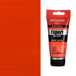 Colori Acrilici Amsterdam Expert Talens - Vermiglione (311) tubo da 75 ml