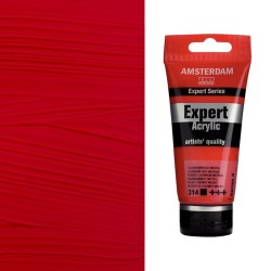 Colori Acrilici Amsterdam Expert Talens - Rosso di cadmio medio (314) tubo da 75 ml