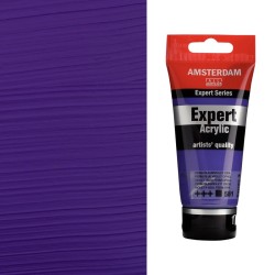 Colori Acrilici Talens Amsterdam Expert - Violetto permanente bluastro coprente (581) tubo da 75 ml