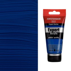 Colori Acrilici Amsterdam Expert Talens - Blu indantrene ftalo (521) tubo da 75 ml