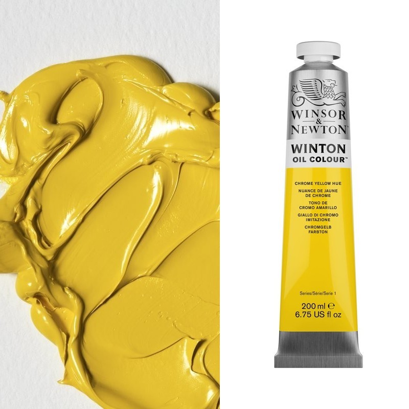 Colori ad Olio Winsor&Newton "Winton" Giallo di Cromo imit.(149) tubo da 200 ml Colori ad Olio Winsor&Newton "Winton" Giallo di Cromo imit.(149) tubo da 200 ml