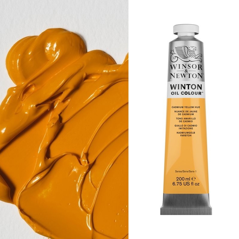 Colori ad Olio Winsor&Newton "Winton" Giallo di Cadmio imit. (109) tubo da 200 ml Colori ad Olio Winsor&Newton "Winton" Giallo di Cadmio imit. (109) tubo da 200 ml