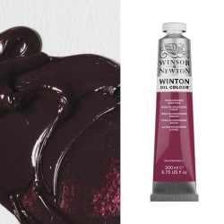 Colori ad Olio Winsor&Newton "Winton" Rosa Quinacridone Scuro (250) tubo da 200 ml