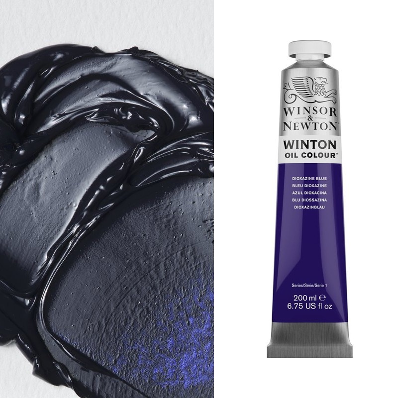 Colori ad Olio Winsor&Newton "Winton" Blu Dioxazina (406) tubo da 200 ml Colori ad Olio Winsor&Newton "Winton" Blu Dioxazina (406) tubo da 200 ml