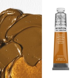 Colori ad Olio Winsor&Newton "Winton" Terra di Siena Naturale (552) tubo da 200 ml