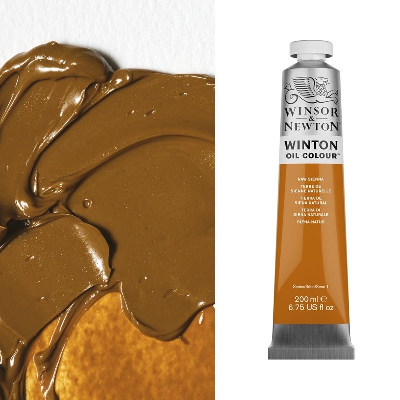 Colori ad Olio Winsor&Newton "Winton" Terra di Siena Naturale (552) tubo da 200 ml Colori ad Olio Winsor&Newton "Winton" Terra di Siena Naturale (552) tubo da 200 ml