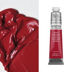 Colori ad Olio Winsor&Newton "Winton" Rosso di Cadmio Scuro imit. (098) tubo da 200 ml