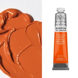Colori ad Olio Winsor&Newton "Winton" Arancio di Cadmio imit. (090) tubo da 200 ml