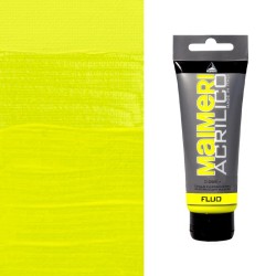 Colori Acrilici Fluorescenti "Maimeri Acrilico" Giallo Fluo (095)