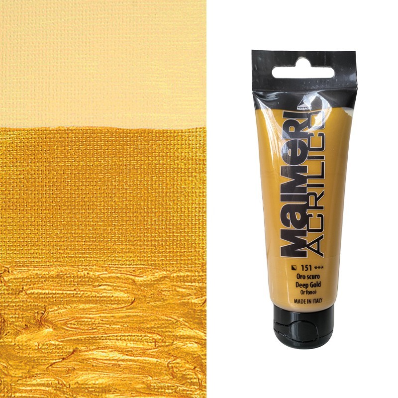 Colori Acrilici "Maimeri Acrilico" Oro Scuro (151) Colori Acrilici "Maimeri Acrilico" Oro Scuro (151)