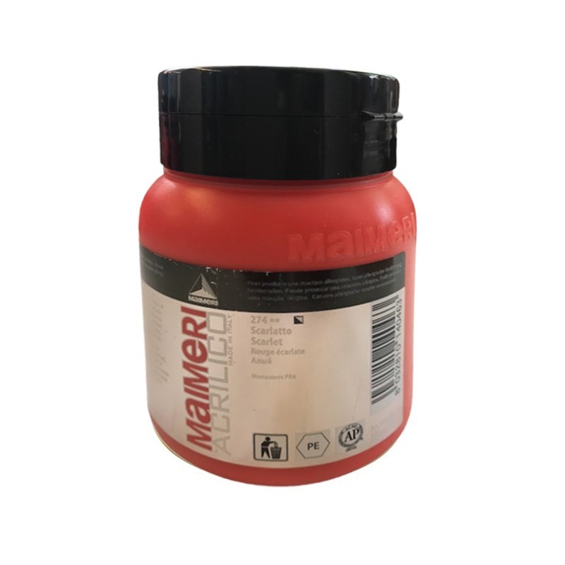 Acrilico  75 Ml  Gruppo: 1 274 Scarlatto — immagine 5