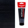 Colori Acrilici Talens "Amsterdam" Nero Metallizzato (850) tubo da 120 ml