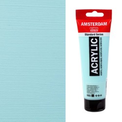 Colori Acrilici Talens "Amsterdam" Turchese Verde Chiaro (660) tubo da 120 ml