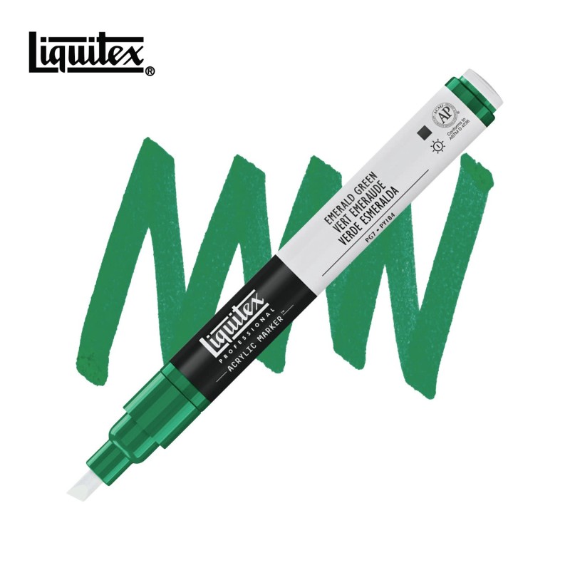 Acrylic Marker Liquitex Verde Smeraldo - Pennarello acrilico punta piccola Acrylic Marker Liquitex Verde Smeraldo - Pennarello acrilico punta piccola