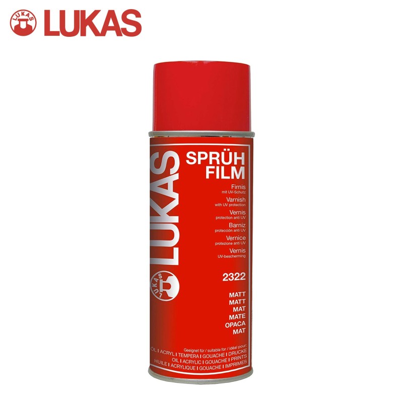 LUKAS Matt Varnish 2322 - Vernice finale opaca in bombola spray da 400 ml LUKAS Matt Varnish 2322 - Vernice finale opaca in bombola spray da 400 ml
