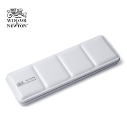 Winsor&Newton serie Cotman - Scatola in metallo con 24 colori per acquarello (1/2 Godet)