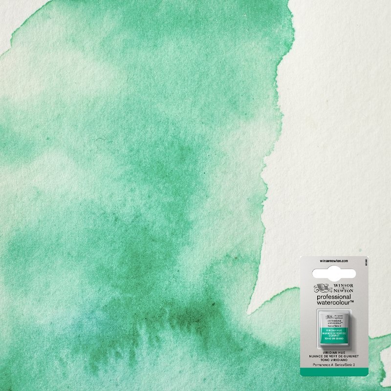 Acquerelli P.W.C. Winsor&Newton 1/2 godet Viridian imit. (696) Acquerelli P.W.C. Winsor&Newton 1/2 godet Viridian imit. (696)