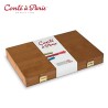 Conté à Paris - Cassetta Bamboo Box con 48 pastelli carré in colori assortiti