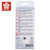 Sakura Pigma Micron Fineliner - Set di 6 pennarelli neri a punta fine