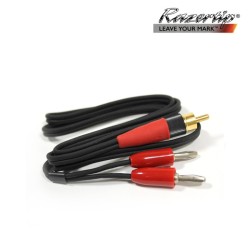 Cavo Razertip 5HD RCA/Connettori a banana - Per collegare penne Razertip a Pirografi Brenn Peter Junior