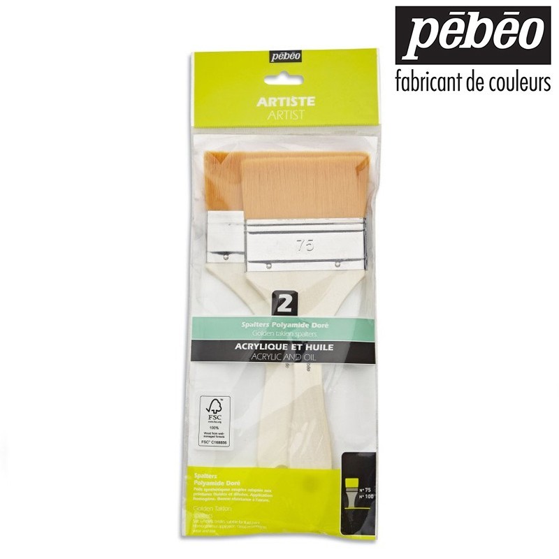 Astuccio 2 Spalters Poliammide Dorato — immagine 4
