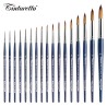 Pennelli Tintoretto - Tondo in pelo sintetico Bronzo - Serie 450