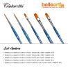 Bellearti.it - Set Ambra con 5 pennelli Tintoretto in pelo sintetico
