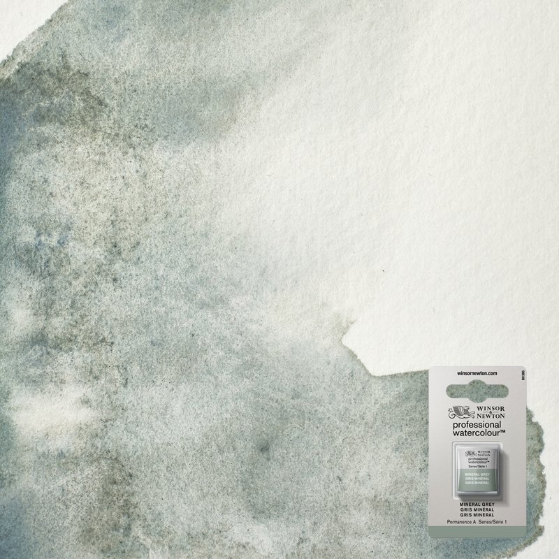 Acquerelli P.W.C. Winsor&Newton 1/2 godet Grigio Minerale (427)